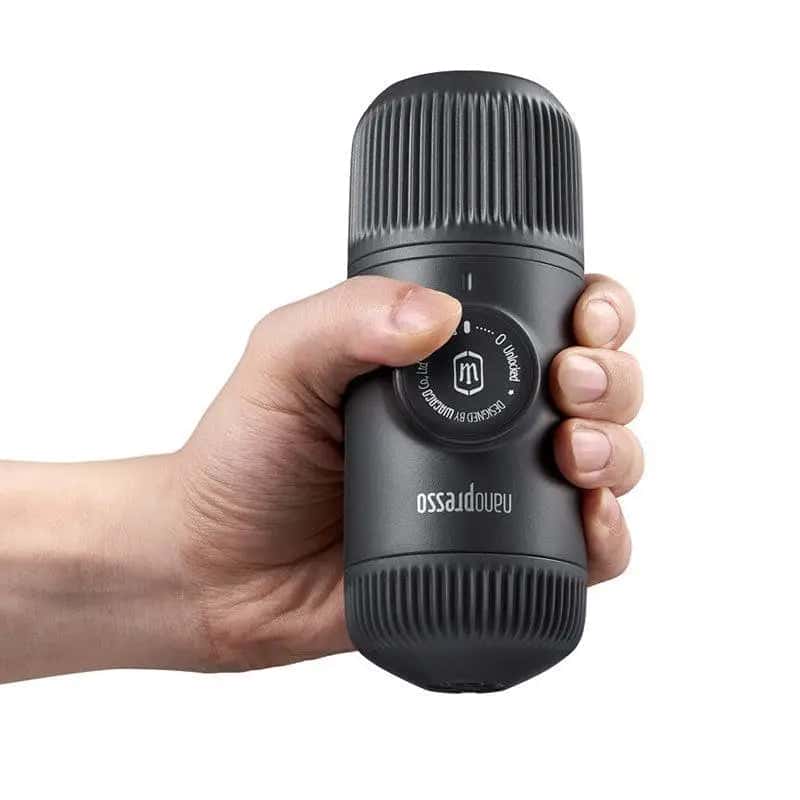 Tragbare Kaffeemaschine <Br> Nano Black