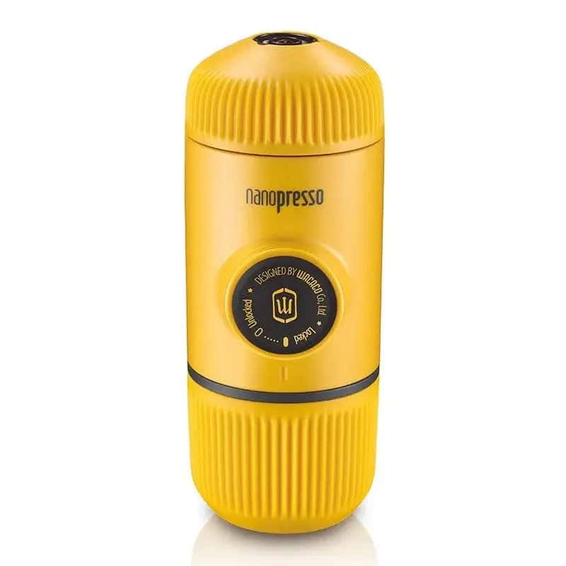 Tragbare Kaffeemaschine <Br> Nano Yellow