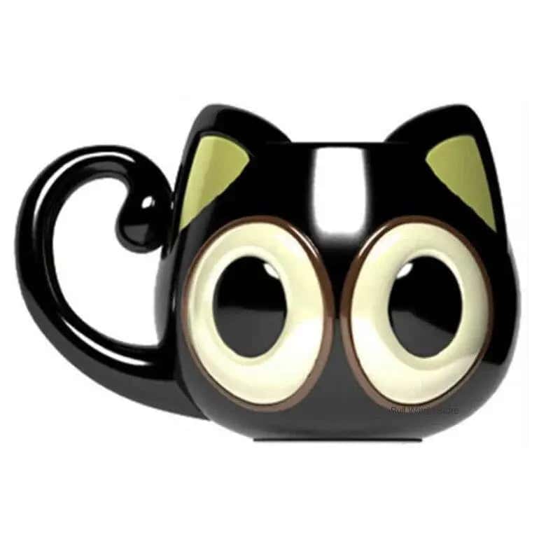 Katzentasse Große Augen