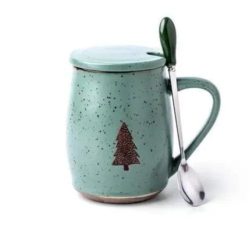 Weihnachtstasse <Br> Tannenbaum Design