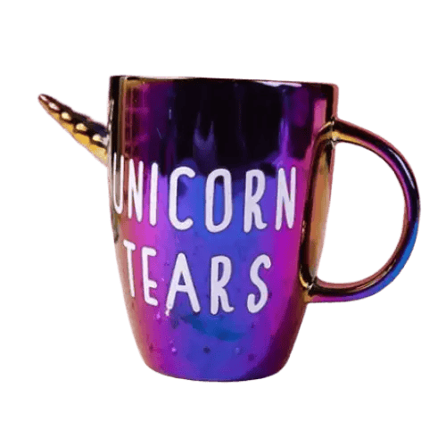 Einhorn-Tasse <Br> Tränen
