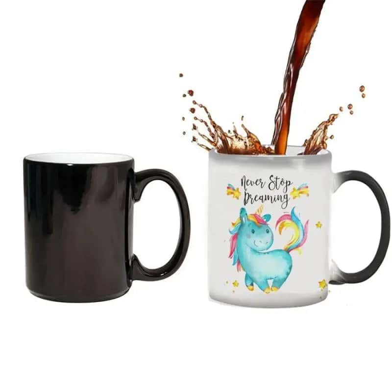 Einhorn-Tasse <Br>Never Stop