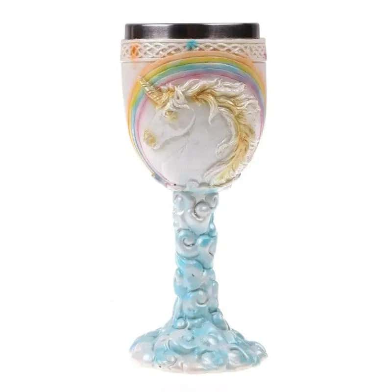 Einhorn Tasse Stielglas