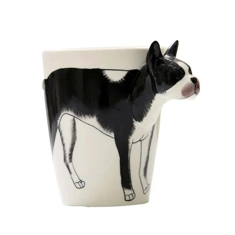 Besondere Tasse Boston Terrier