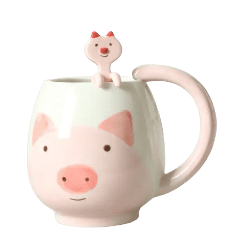 Besondere Tasse Schwein