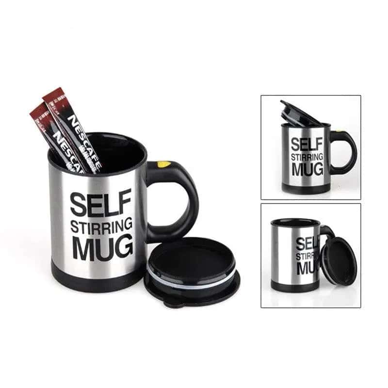 Besondere Tasse Geek Selbstumrührer