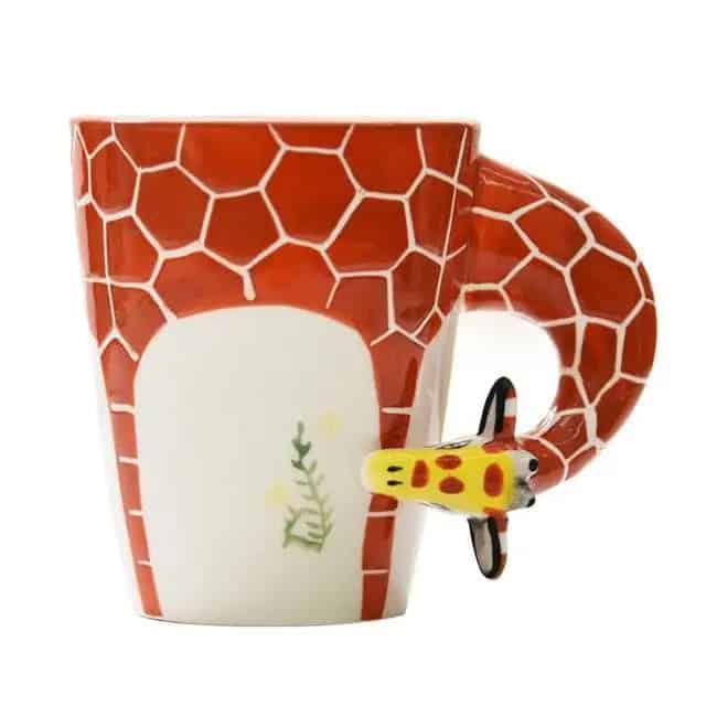 Besondere Tasse Giraffe