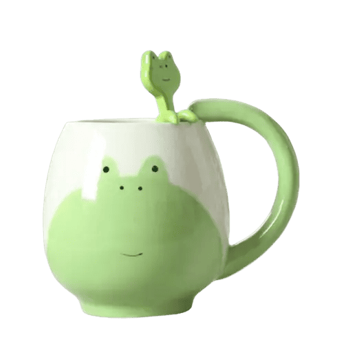 Besondere Tasse Frosch