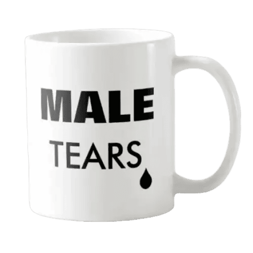 Besondere Tasse Männliche Tränen