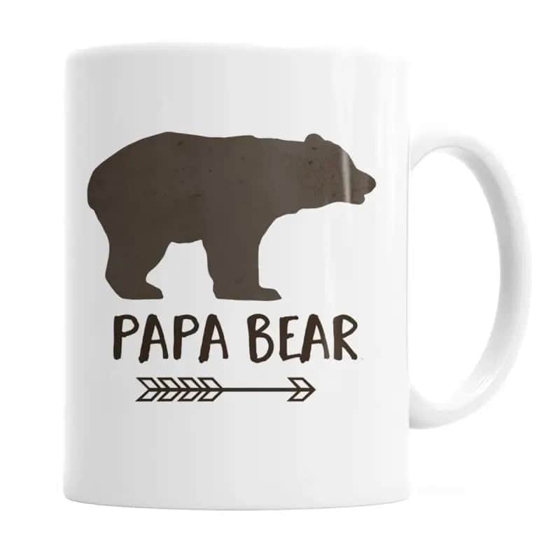 Besondere Tasse Papa Bär