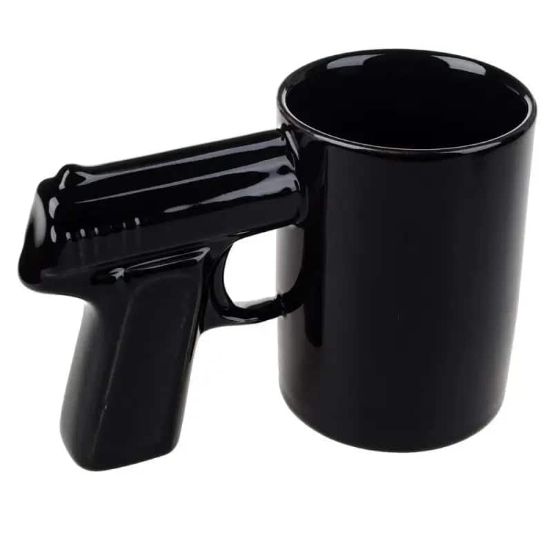 Besondere Tasse Pistolen Griff