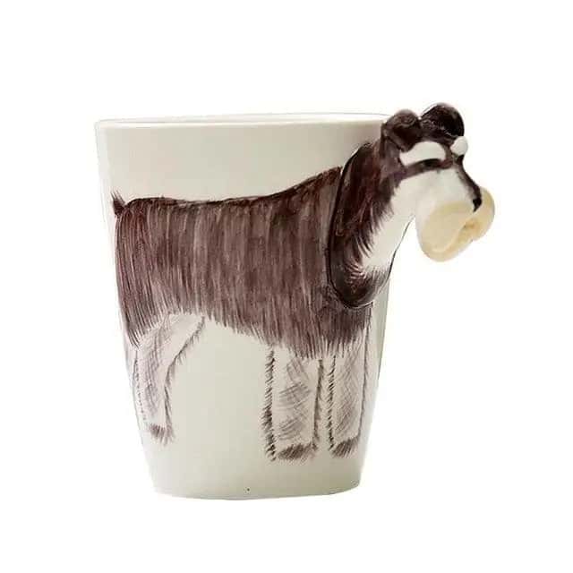 Besondere Tasse Schnauzer