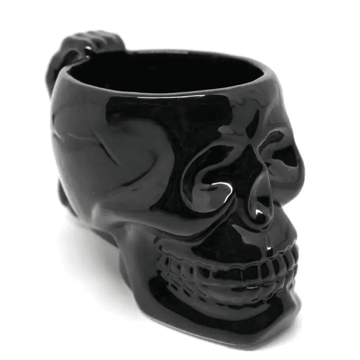 Besondere Tasse Totenkopf