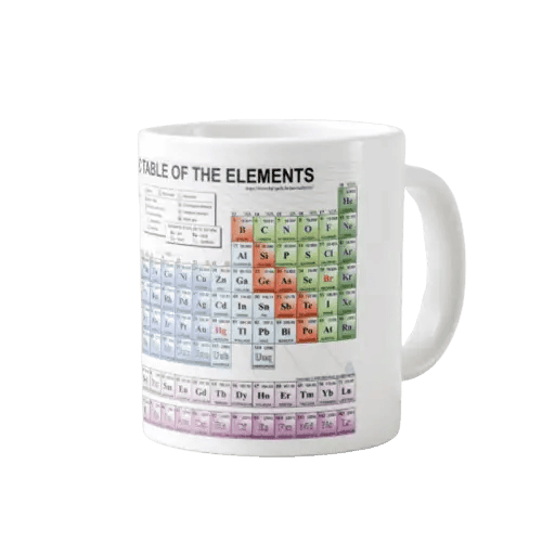 Besondere Tasse Periodensystem Der Elemente