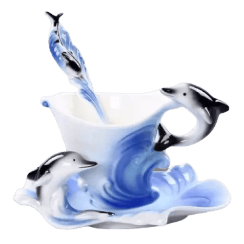Besondere Tasse Delphinbecher