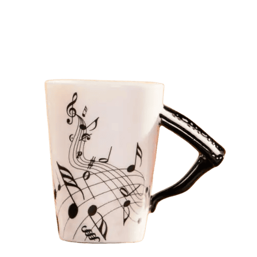 Besondere Tasse Klavier Tasse