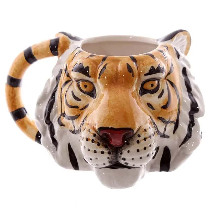 Besondere Tasse Tiger