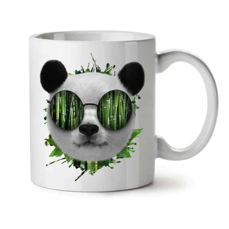 Panda Tasse Bambus
