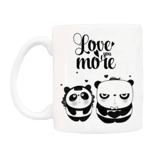 Panda-Tasse <Br>Love You