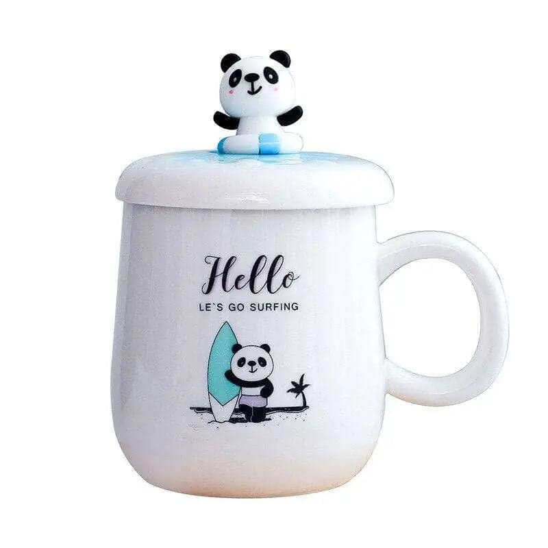 Panda-Tasse <Br>Surfen