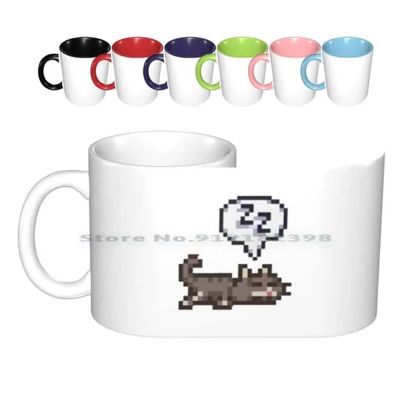 Personalisierte Tasse Tiere Katze