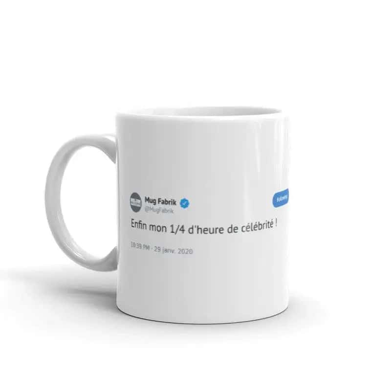 Besondere Tasse Benutzerdefinierter Tweet