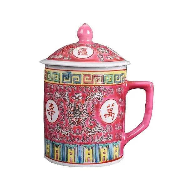 Chinesische Tasse <Br> Deckel