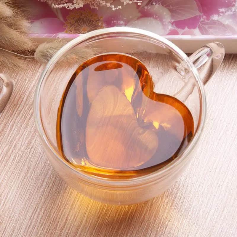 Weihnachtstasse Aus Glas Herz