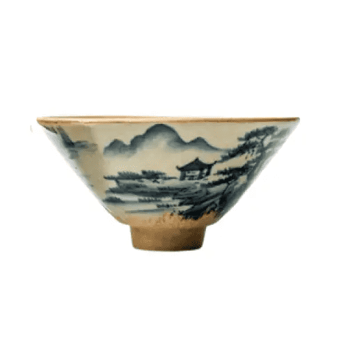 Japanische Teetasse Zen Porzellan